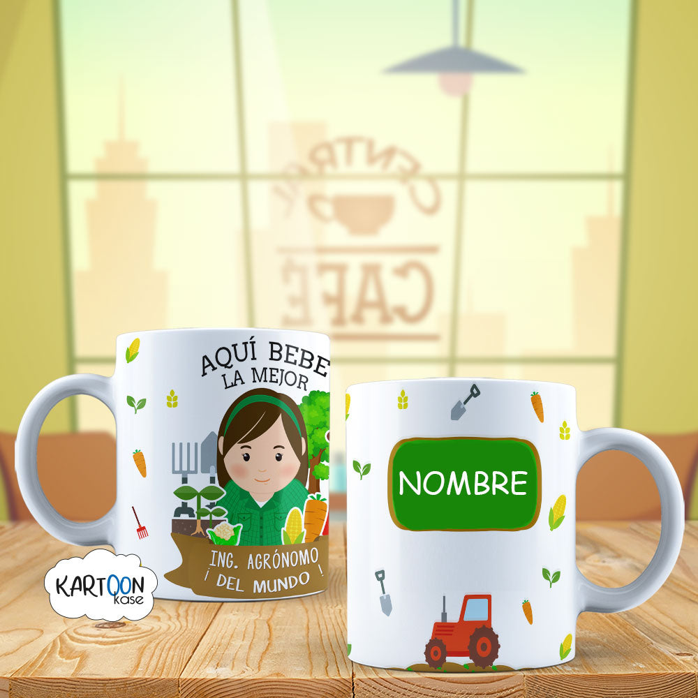 Taza Ingeniera Agronoma Profesiones