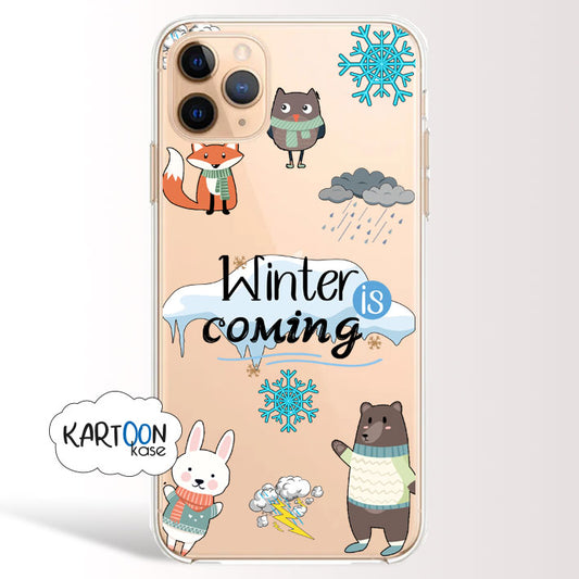 O Inverno Está Chegando Capa de Inverno