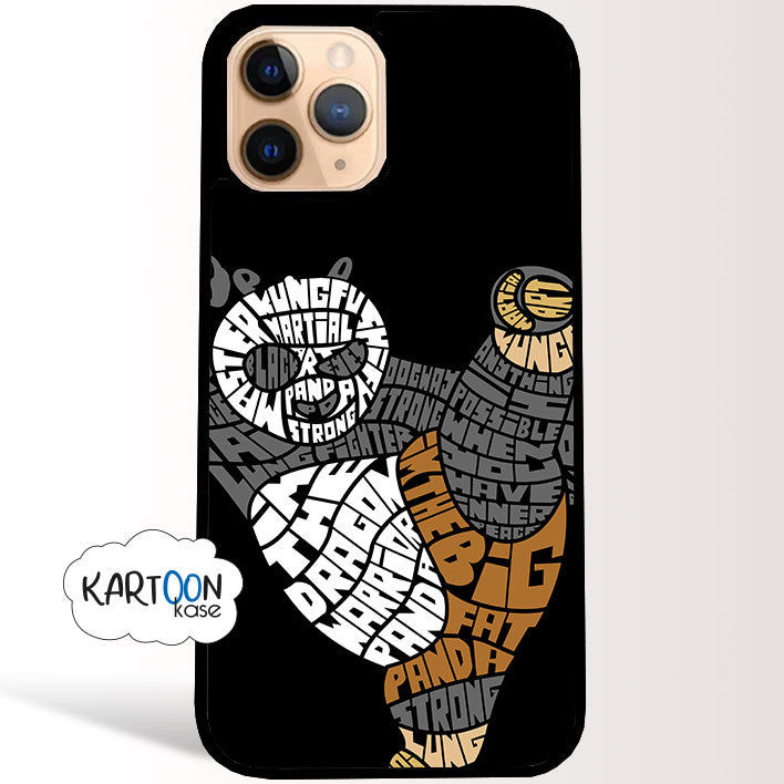 Funda Kun Fu Panda Caligram