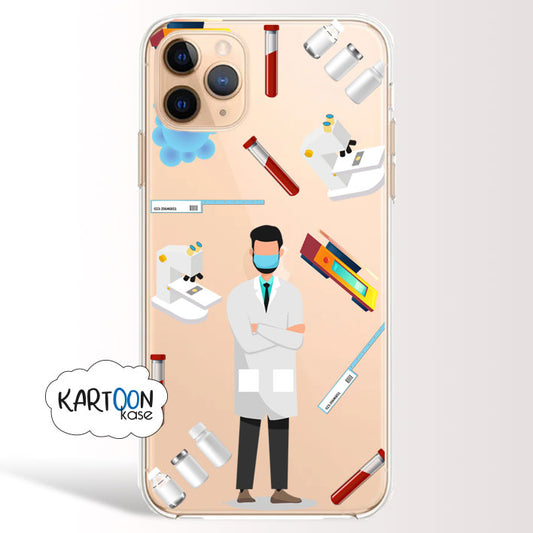 Técnico de Laboratório Clínico Cover Man Profissões
