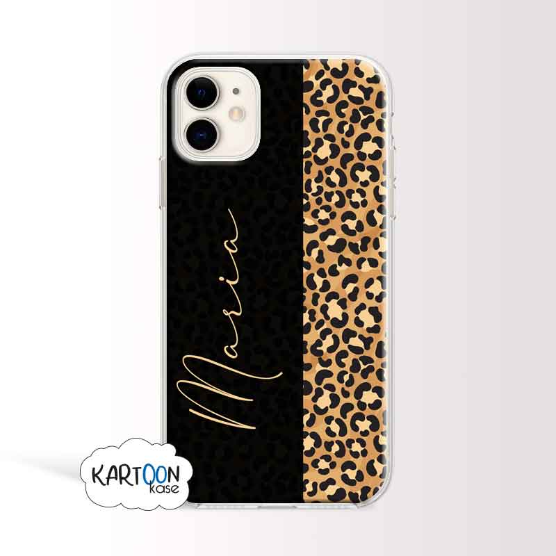Funda Animal Print Leopardo Franja Personalizada
