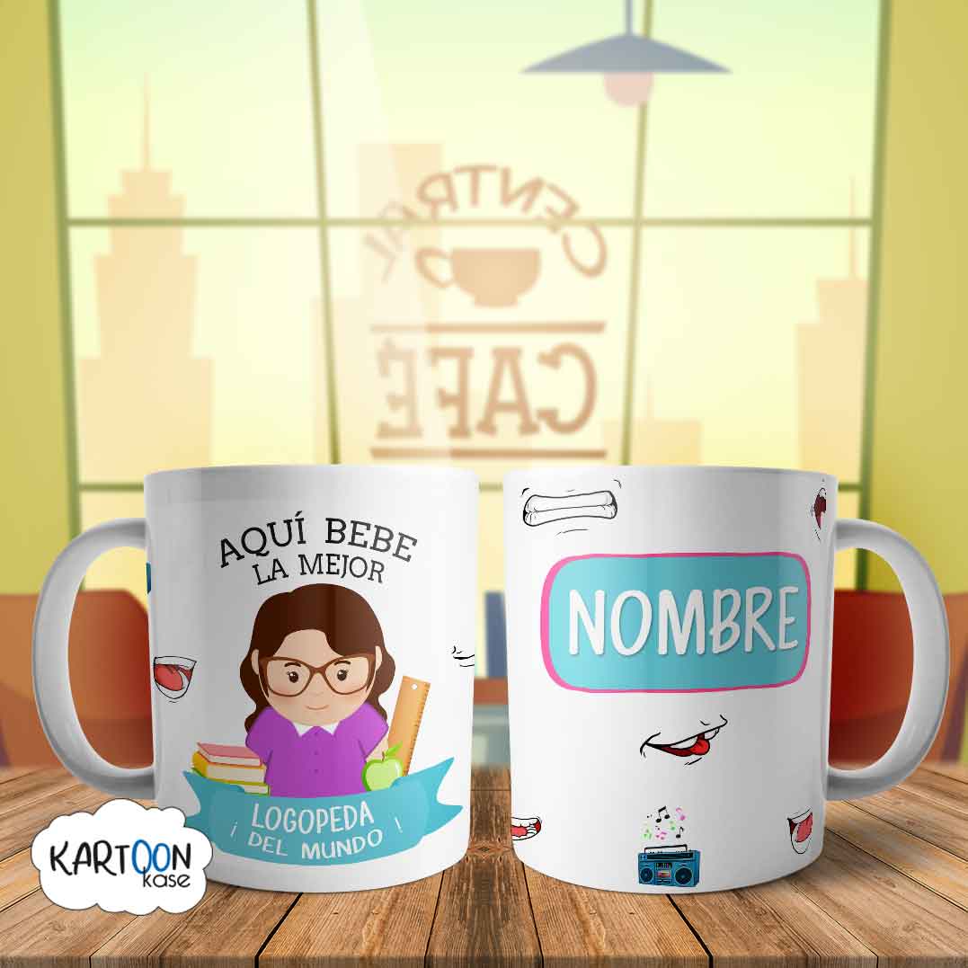 Caneca de fonoaudiólogo para profissões