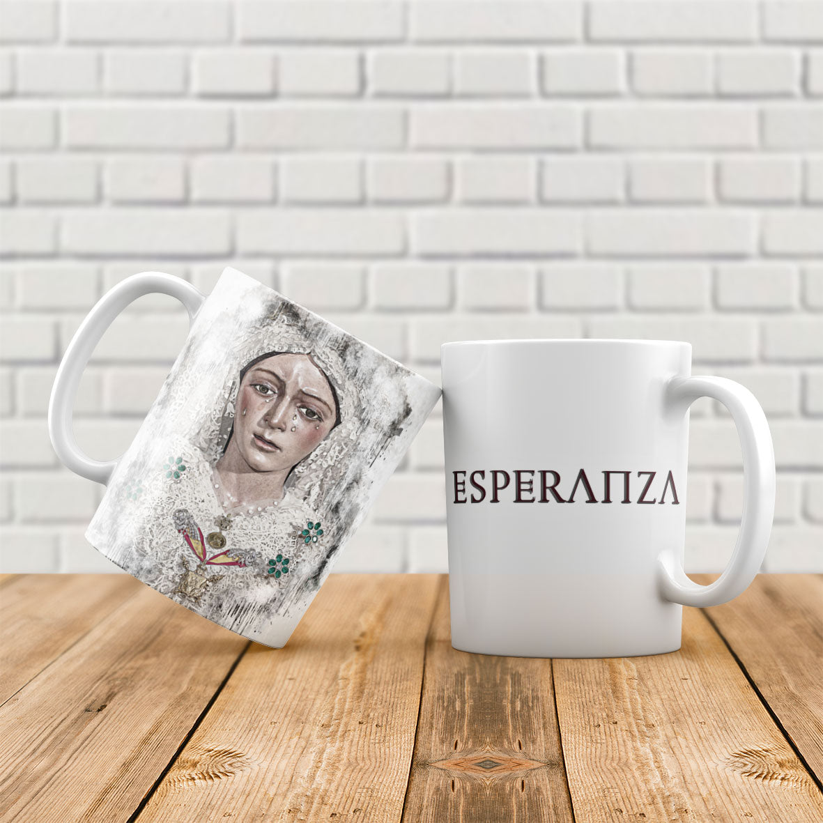 Taza Cofrade Esperanza Macarena Tinta