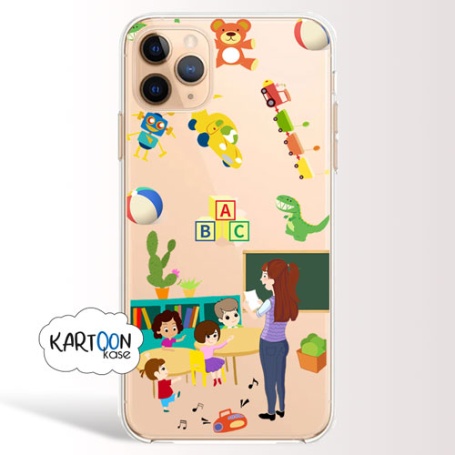 Funda Maestra Profesora Infantil 2 Profesiones