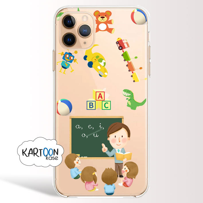 Funda Maestro Profesor Infantil Profesiones