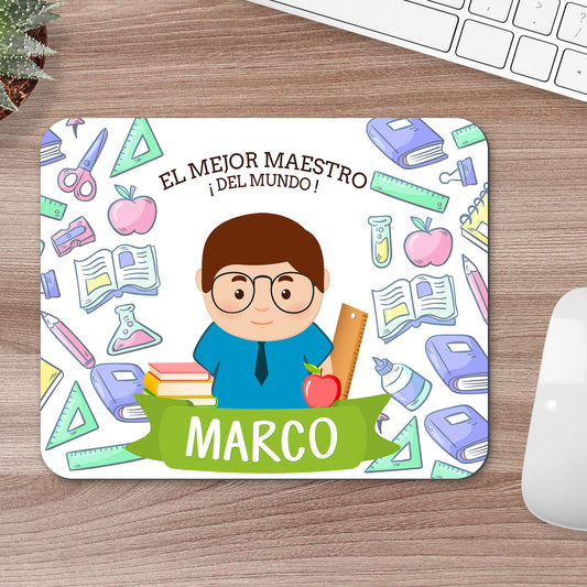 Mouse Pad Personalizado Maestro 22 x 18 cm