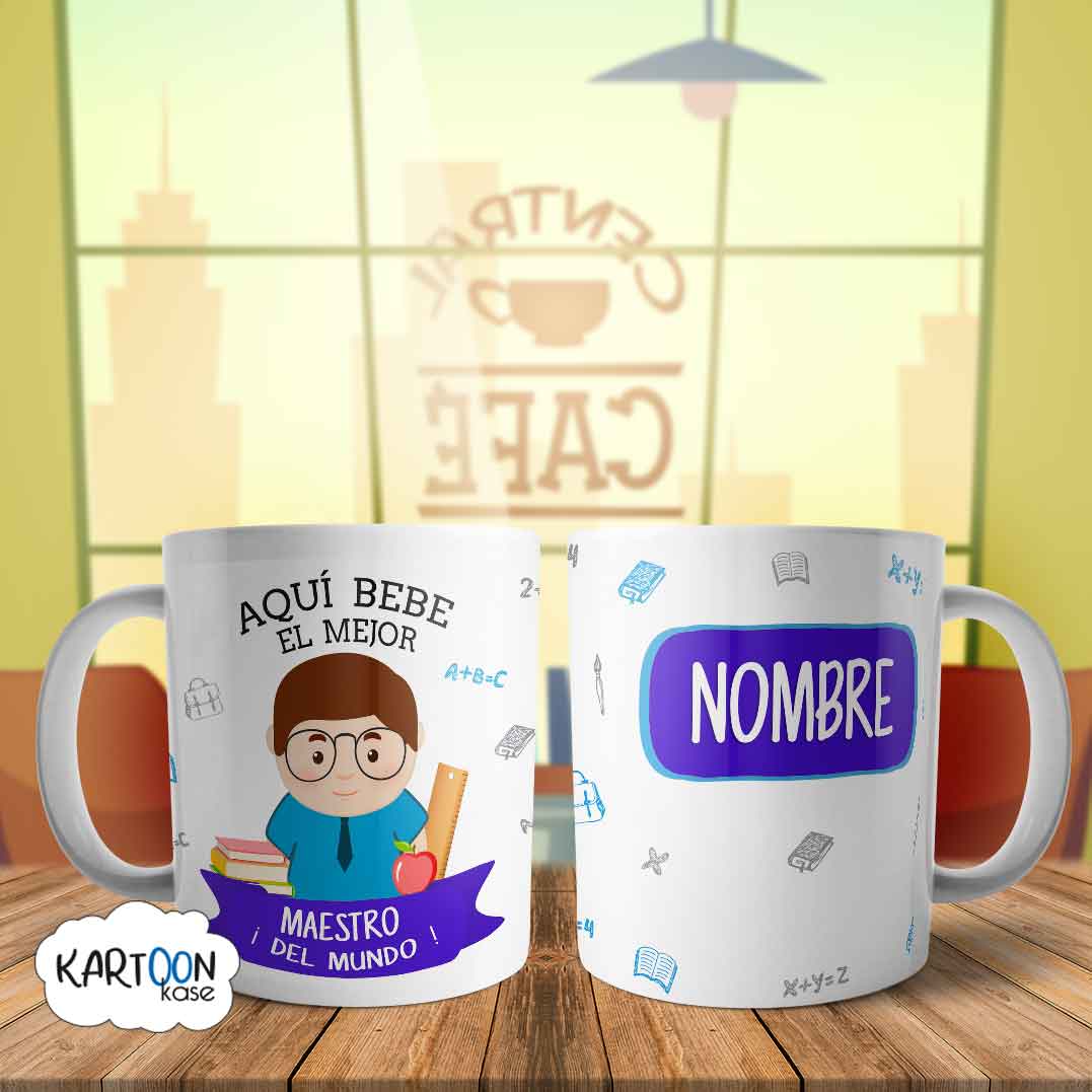 Taza Maestro Profesor Profesiones