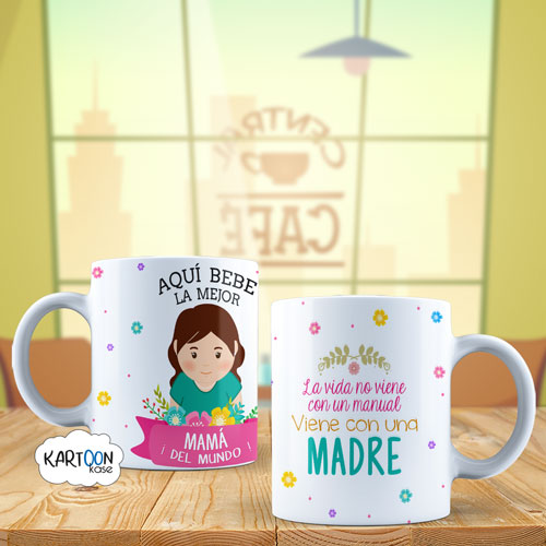 Taza La Mejor Mama Del Mundo Celebraciones