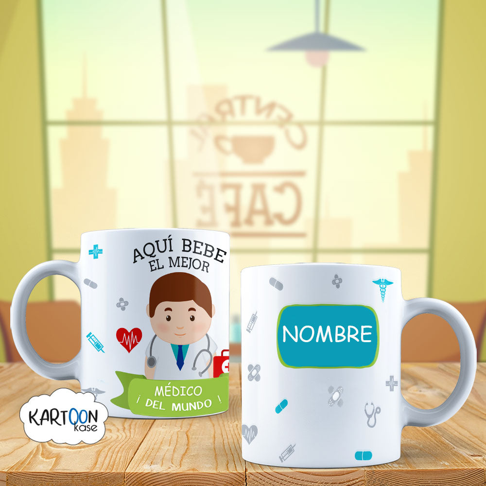 Taza Medico Profesiones