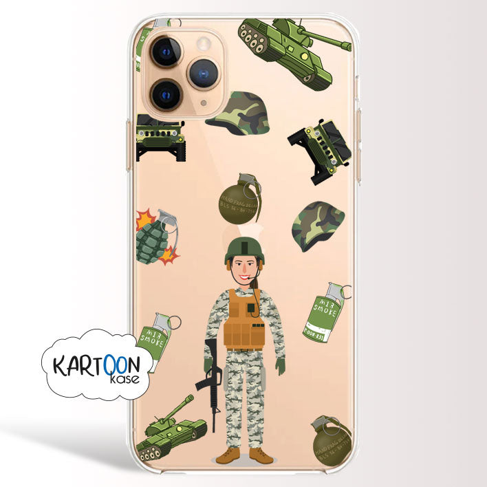 Funda Militar Mujer Profesiones