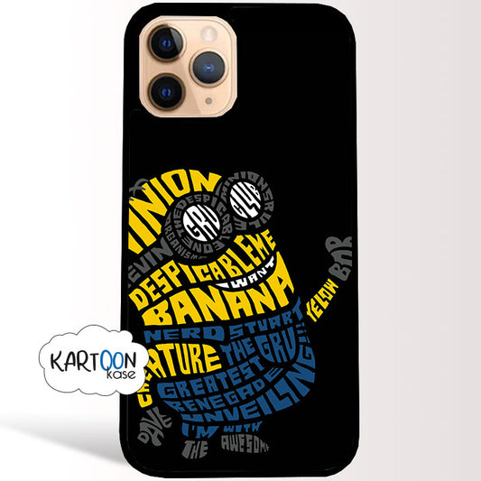 Funda Minions Caligram