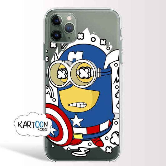 Minions Capitão América Capa da Cultura Pop