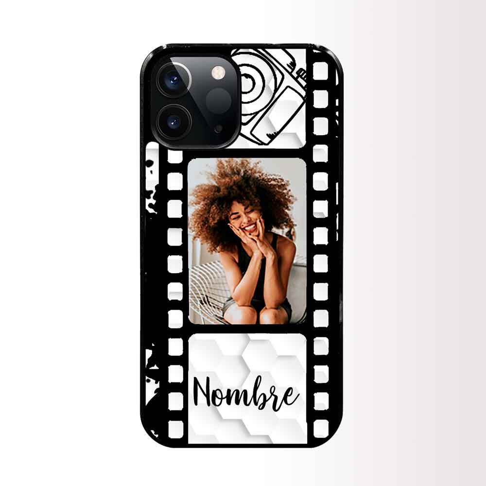 Funda Personalizada Negativo Foto y Nombre