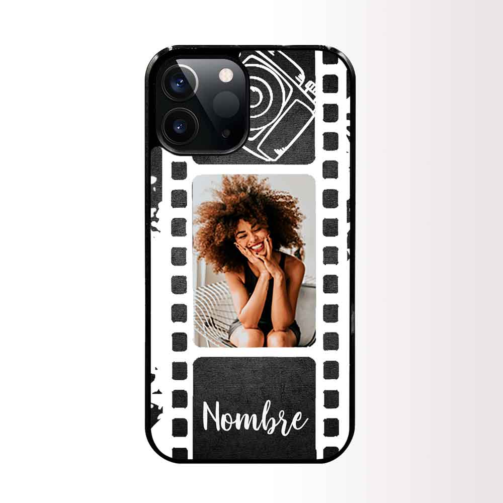 Funda Personalizada Negativo Foto y Nombre