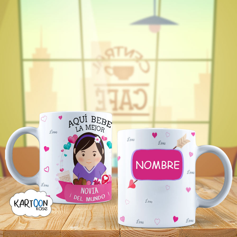 Taza Novia Celebraciones