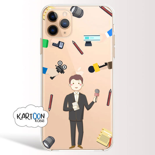 Funda Periodista Hombre Profesiones