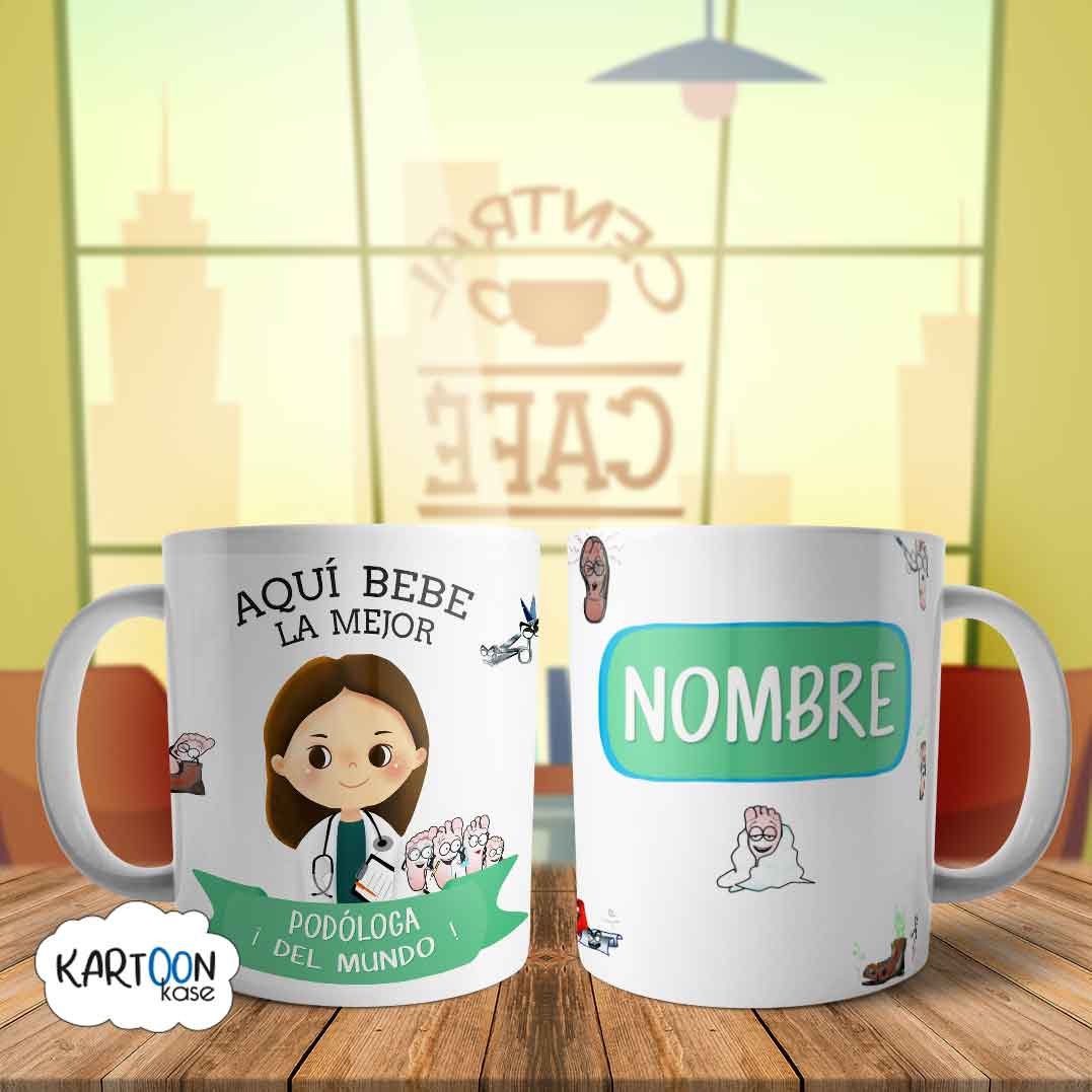 Taza Podologa Profesiones