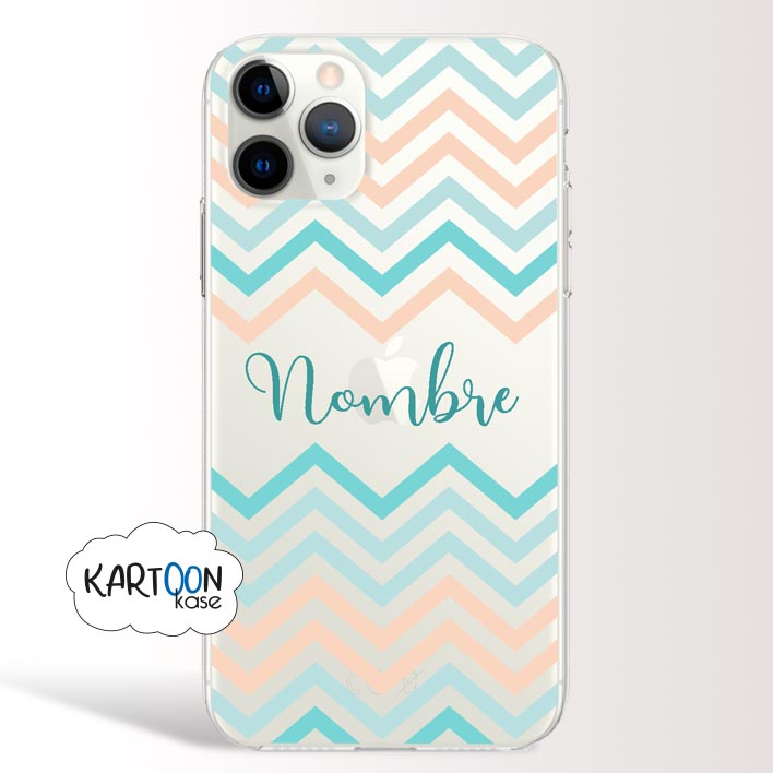 Funda Personalizada Nombre Rayas