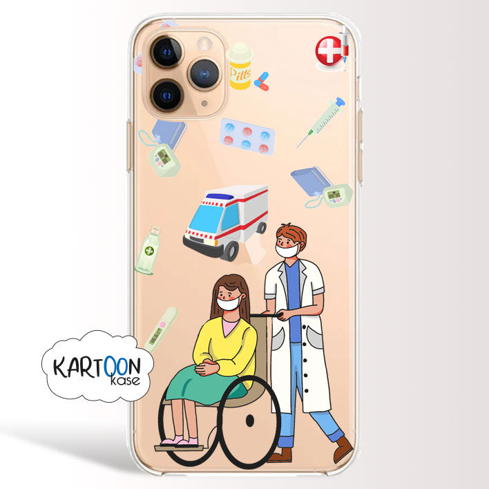 Funda Socio Sanitario Hombre Profesiones