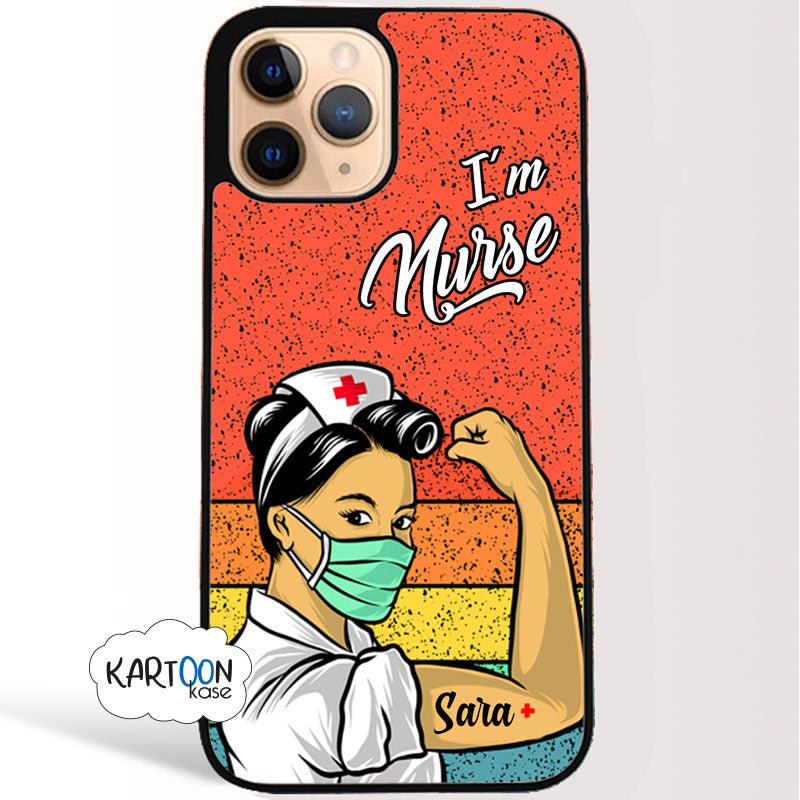 Funda Soy Enfermera 3 Personalizada Nurse