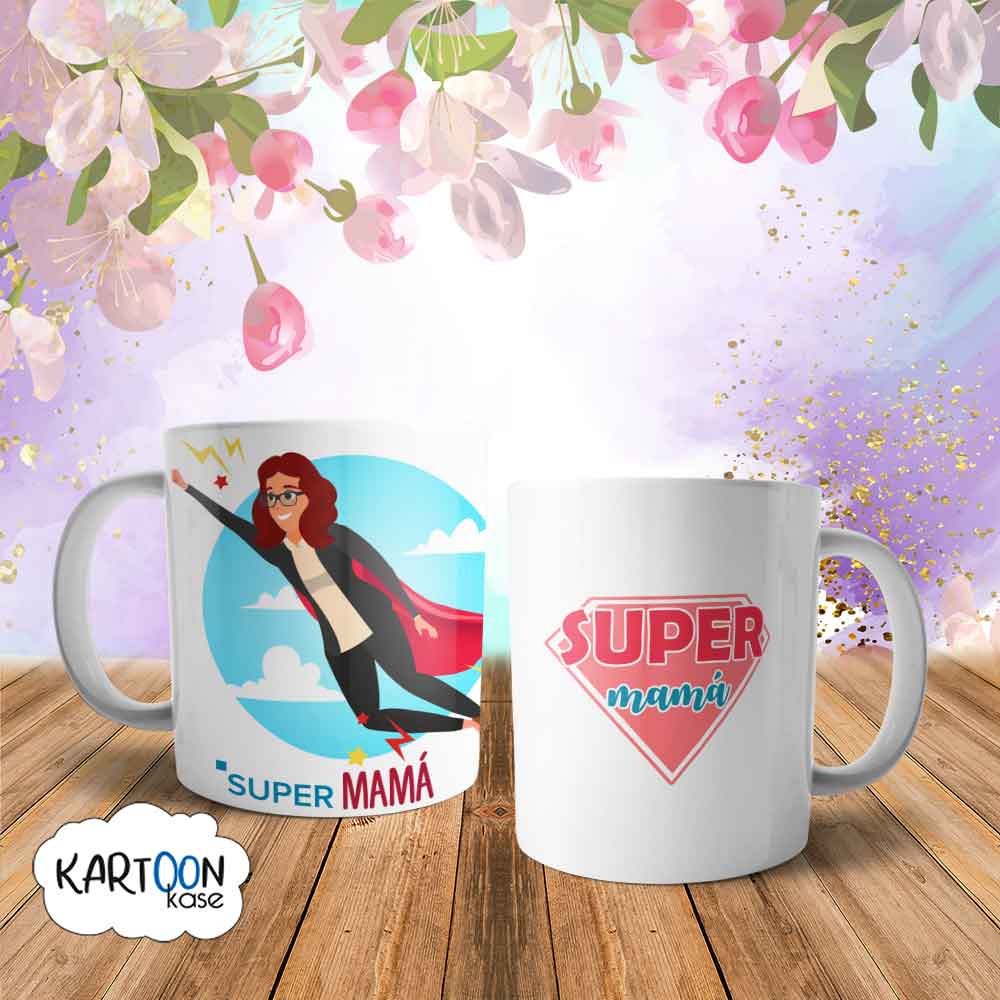 Taza Super Mamá 2 Celebraciones