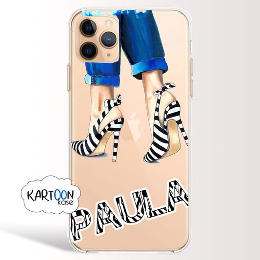 Funda Personalizada Tacones Cebra Girl Power