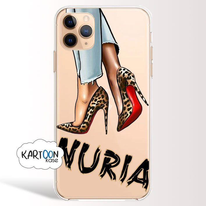Capa de salto leopardo personalizada Girl Power 