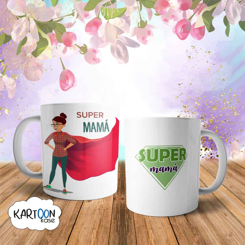 Taza Super Mamá Celebraciones