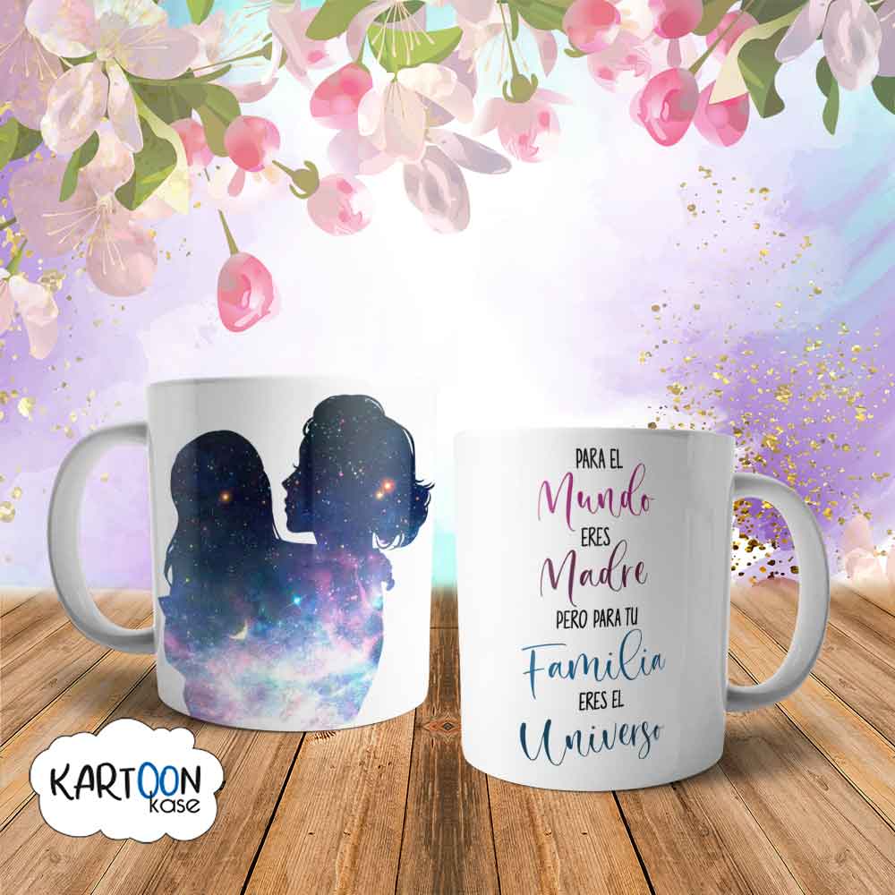 Taza Mamá Niña Universo Celebraciones