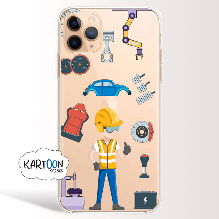 Funda Tecnico Fabrica de Coches Profesiones