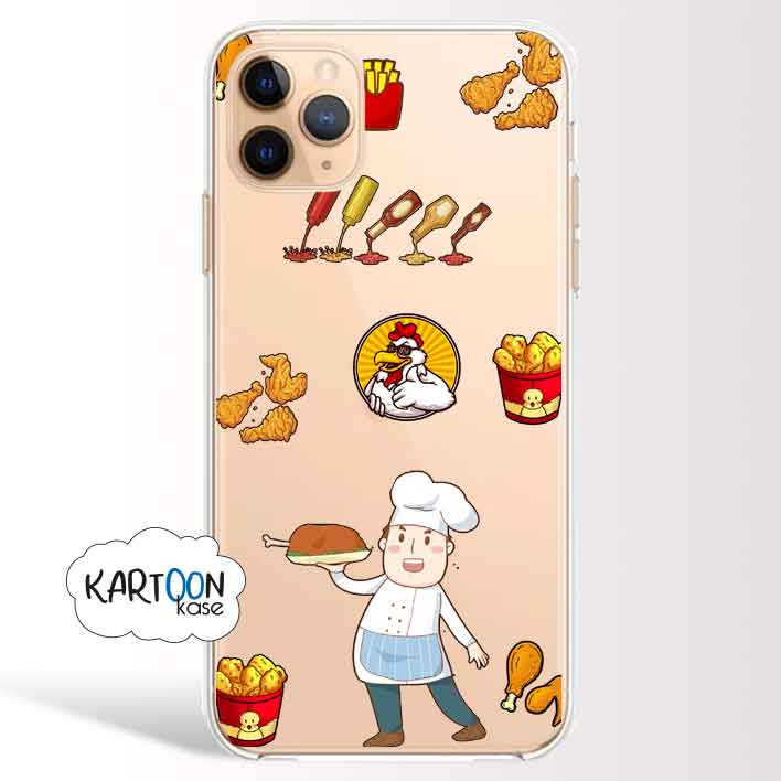 Funda Vendedor de Pollos Asados Hombre Profesiones