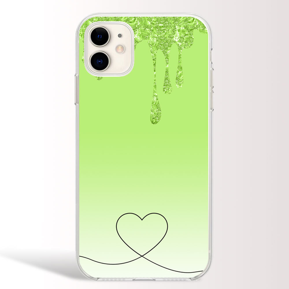 Funda Gotas Derretidas Brillo Personalizada